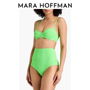 Mara Hoffman Lydia Textured Bikini Bottom
